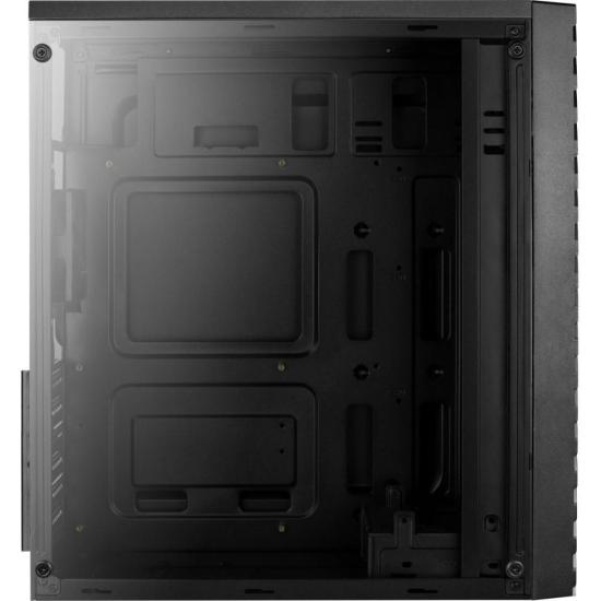 Gabinete Gamer Aerocool Streak Preto RGB Lateral Acrílico
