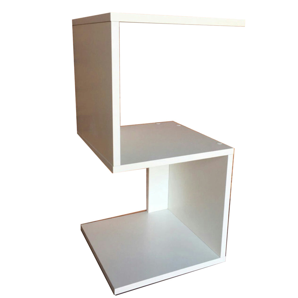 Mesa De Cabeceira Em S Branco Em Mdf