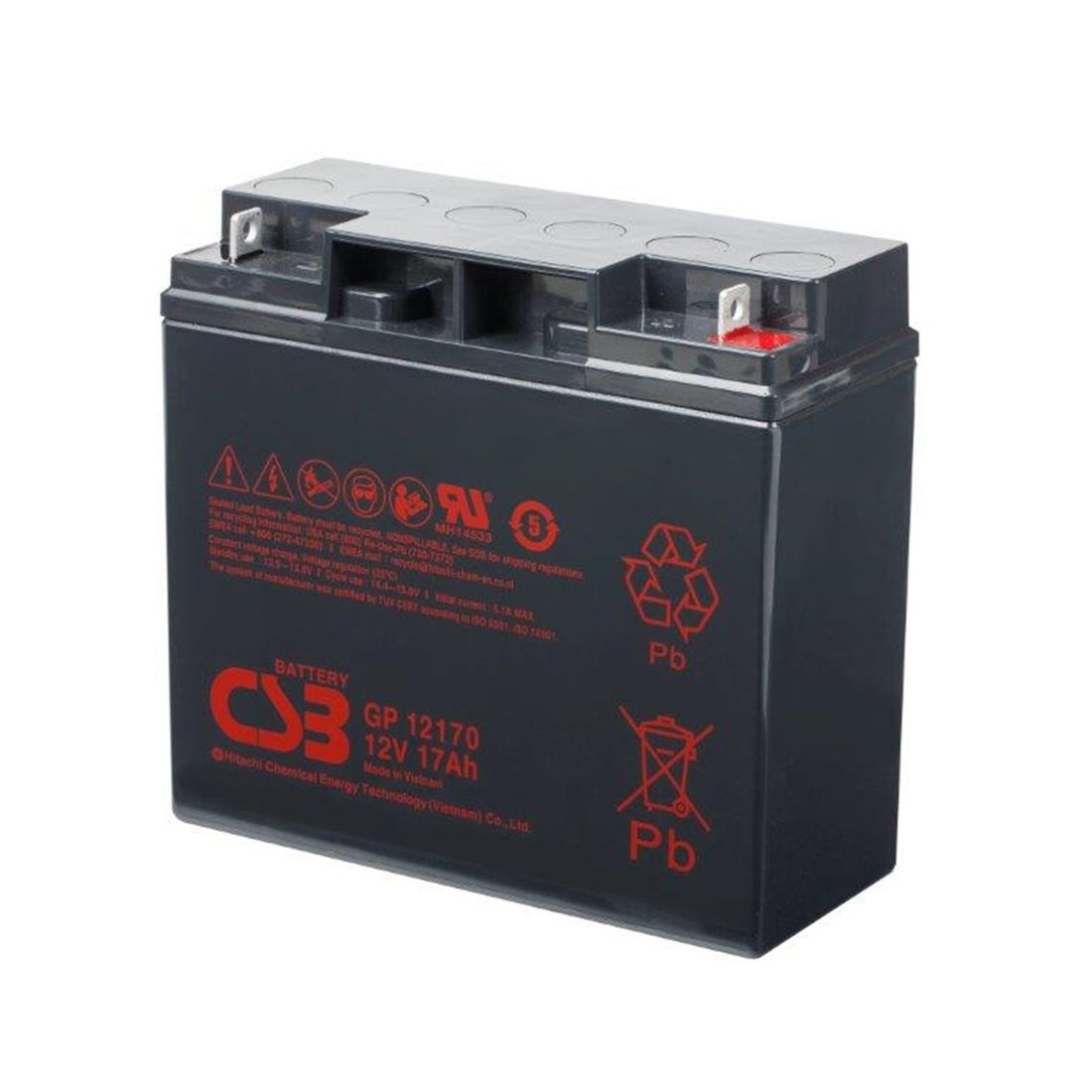 Baterias CSB VRLA 12V 17AH GP12170