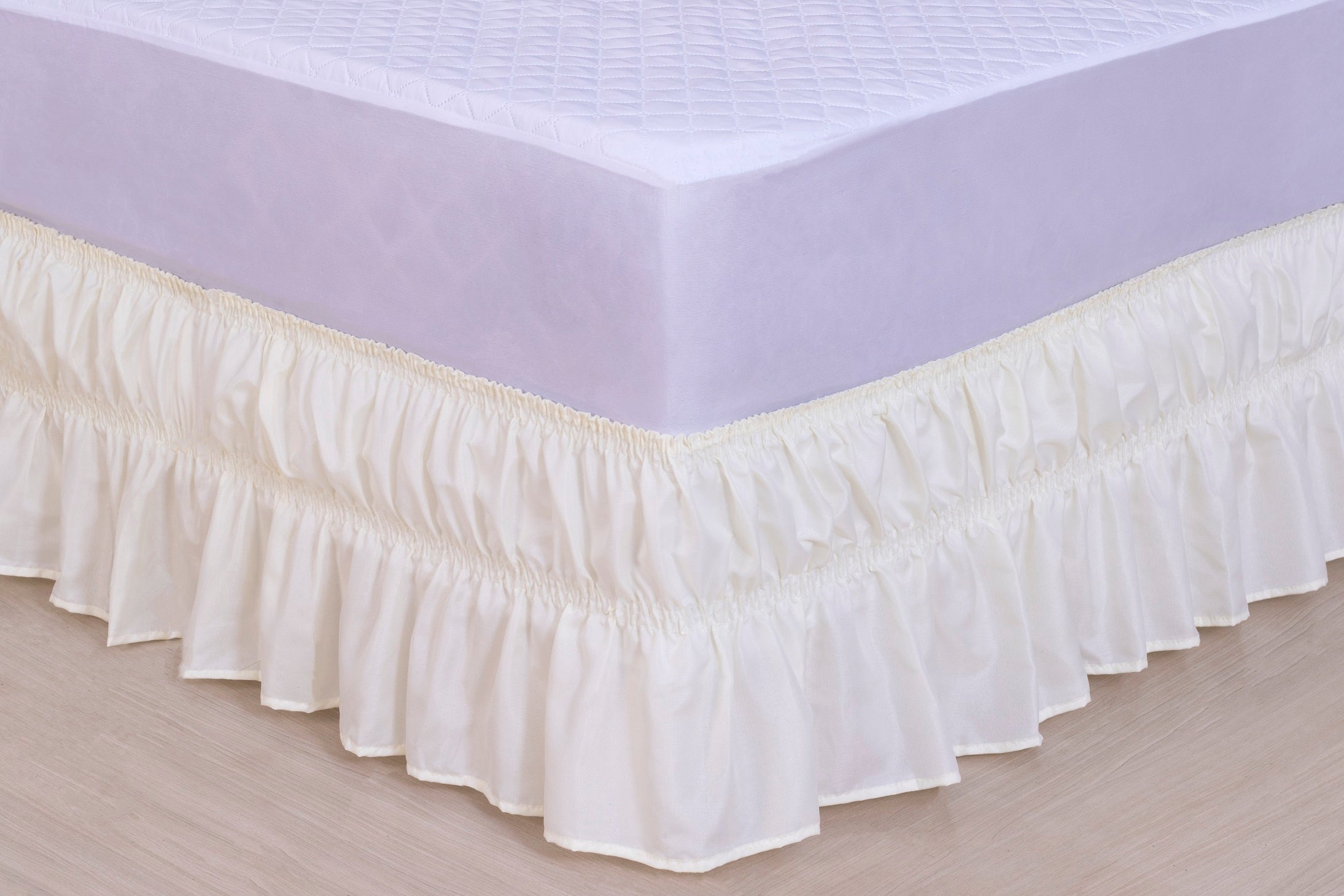 Saia Para Cama Box Colchobox Elasticada Solteiro Palha