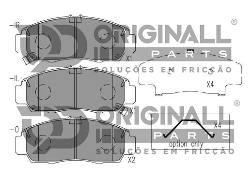 Pastilha De Freio System Ceramic Ocda1219