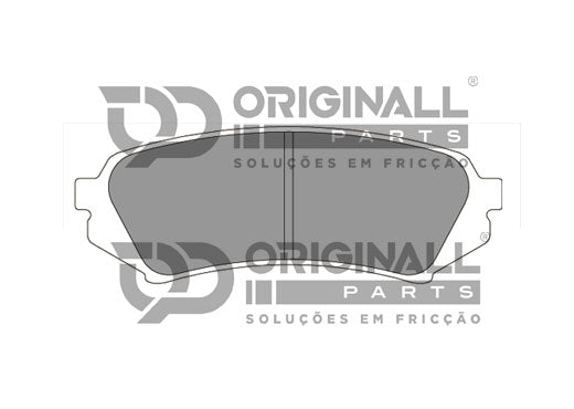 Pastilha De Freio Premium + Calço Osta2814