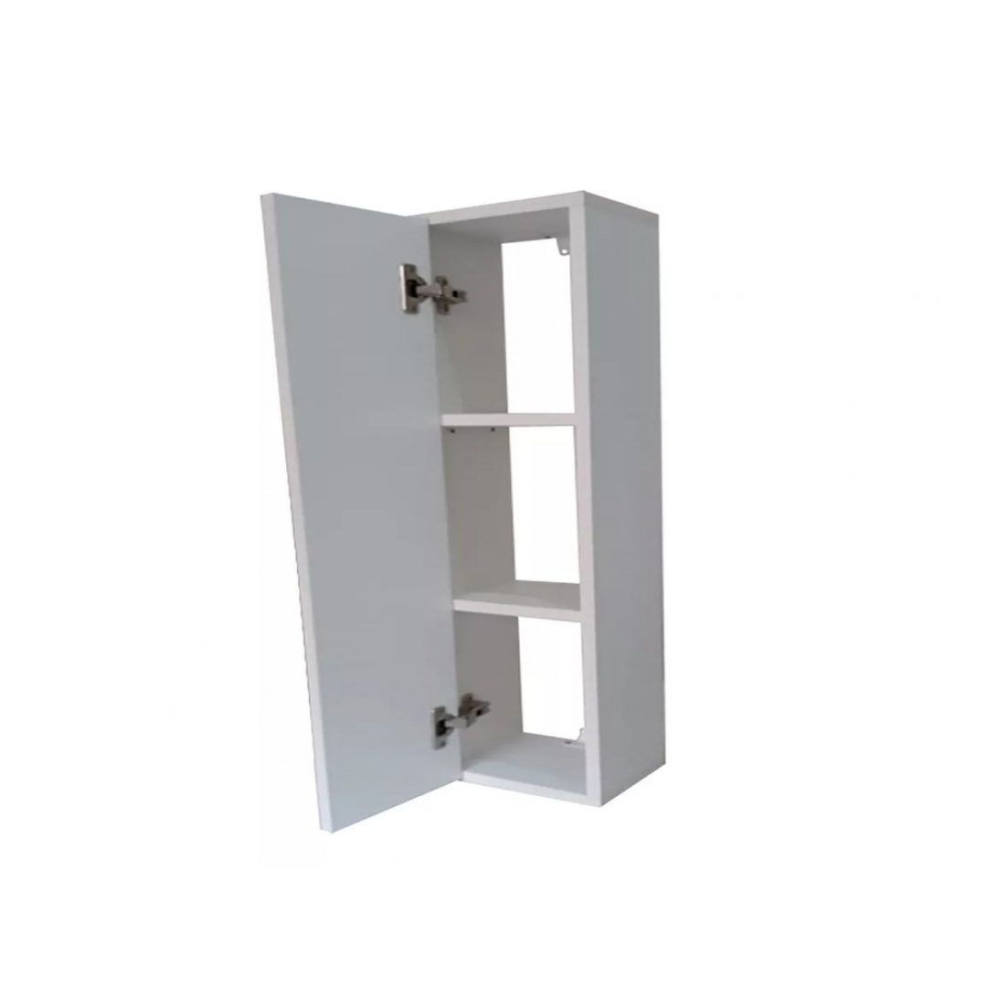 Armario Nicho Toalheiro 60cm Branco Em Mdf