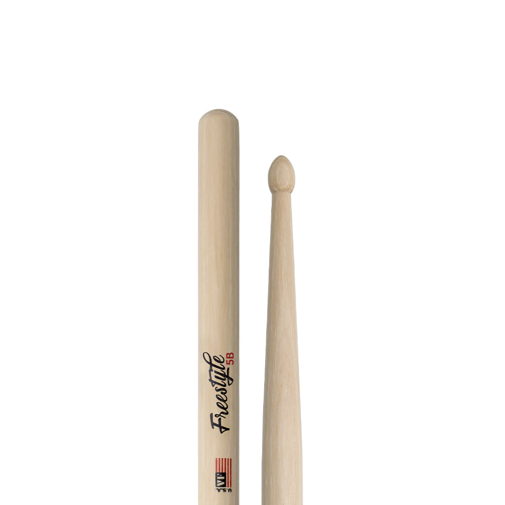 Baqueta American Concept Freestyle 5b Ponta De Madeira Fs5b Vic Firth