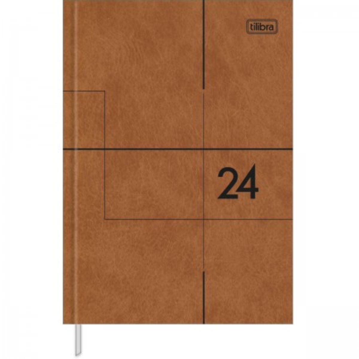 Agenda Executiva Costurada Diária 14,5x20,5 Cm Prátika 2024