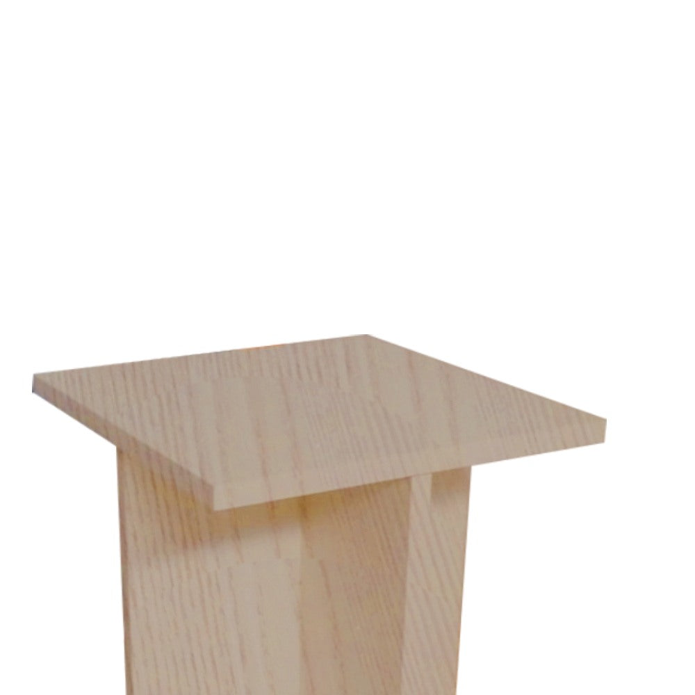 Banco Tampo Quadrado 45 Cm Trovarelli Madeirado