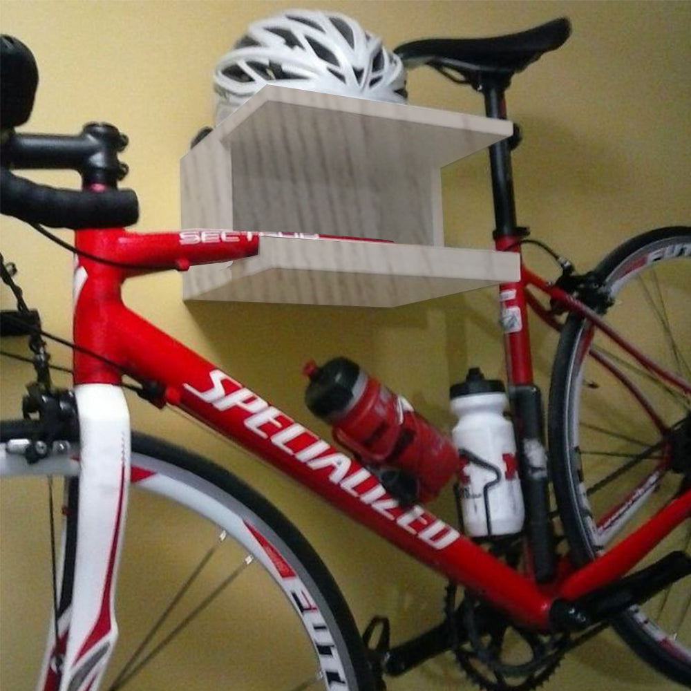 Suporte Para Bike Madeirado Trovarelli