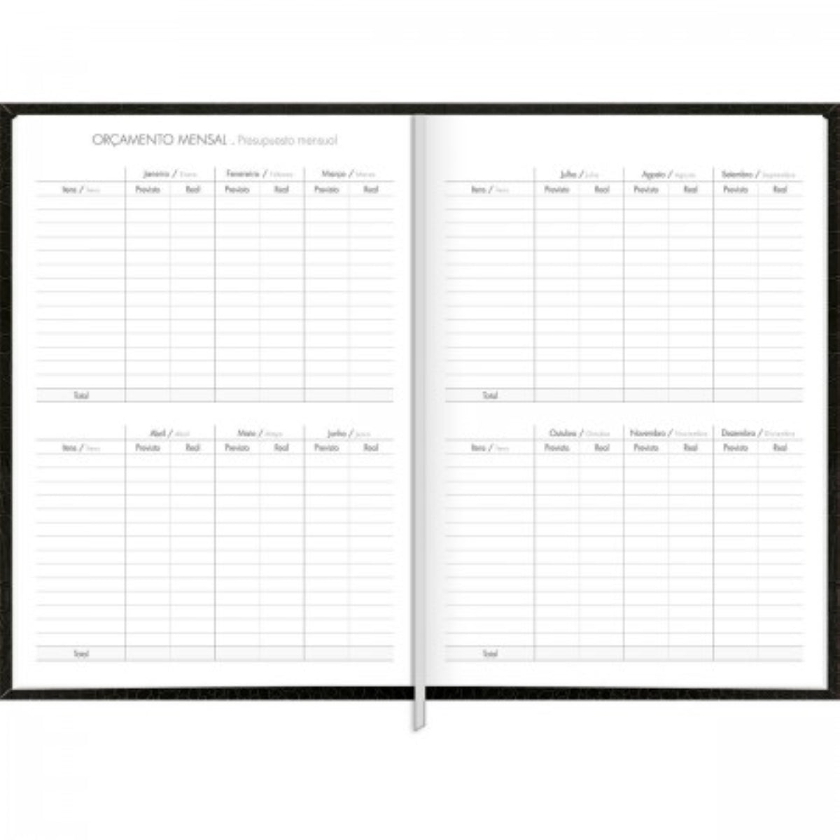 Agenda Executiva Croco Costurada Diária 14,5 X 20,5 Cm 2024