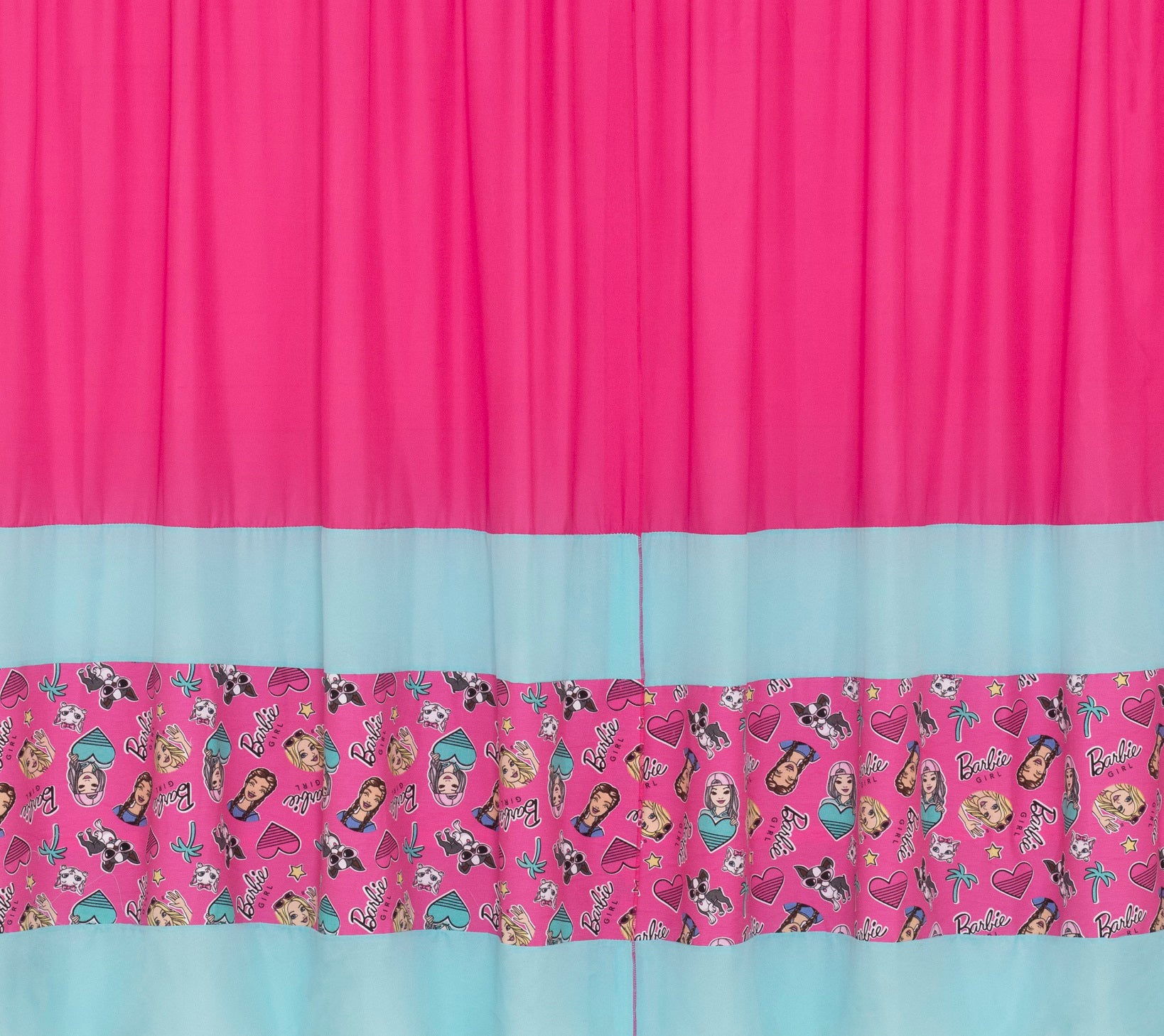 Cortina Para Quarto Barbie 2,00 X ,70
