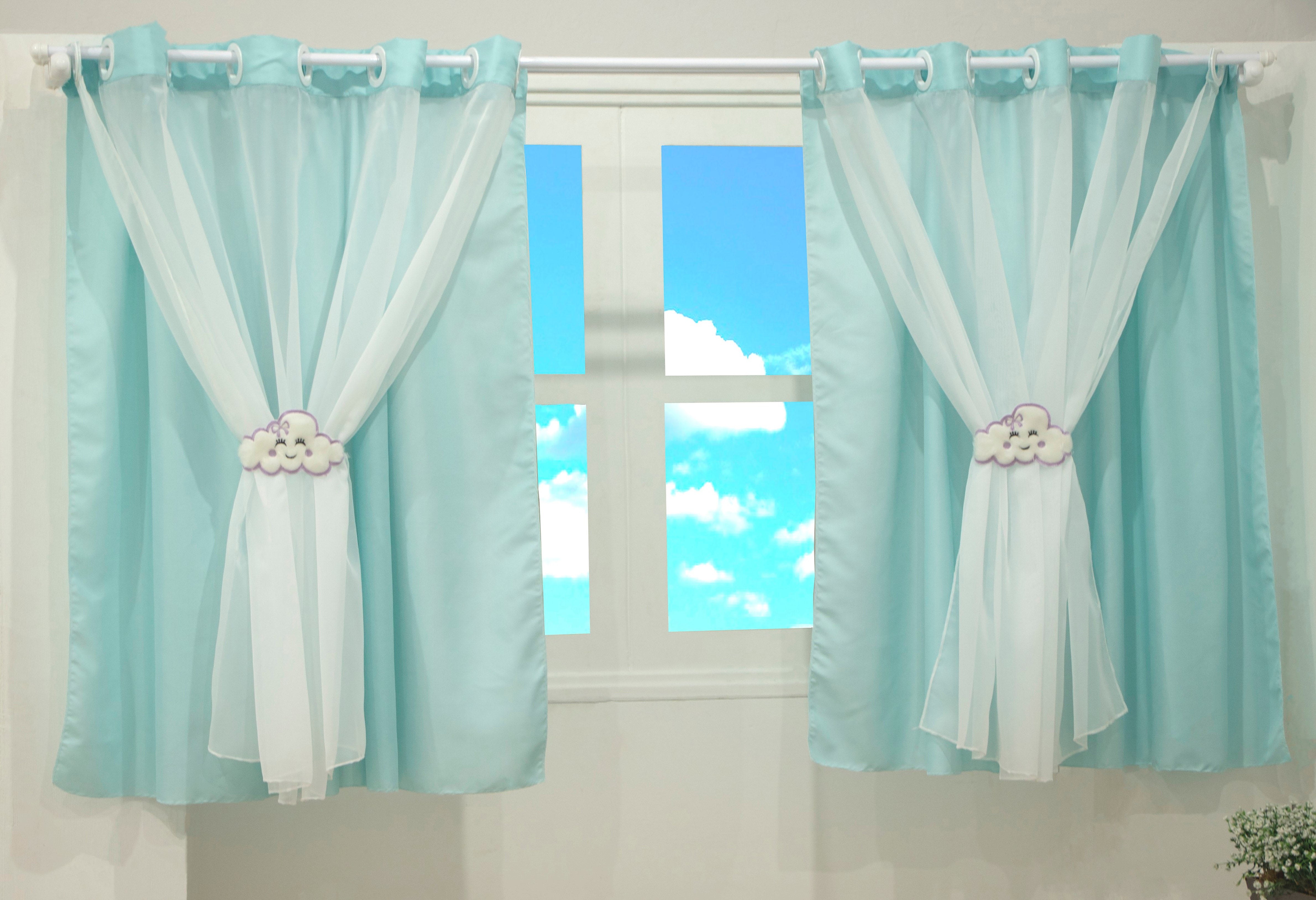 Cortina Para Quarto Hello 2,00 X 1,70