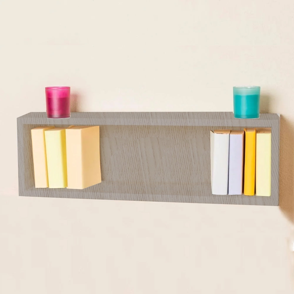 Nicho Retangular Decorativo 70cx25px15a Madeirado Em Mdf
