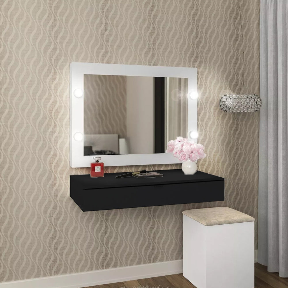 Penteadeira Suspensa Trovarelli Preto