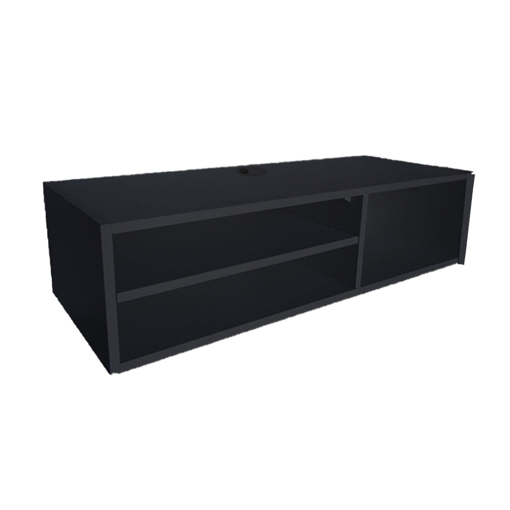 Rack Sala Suspenso Trovarelli Preto