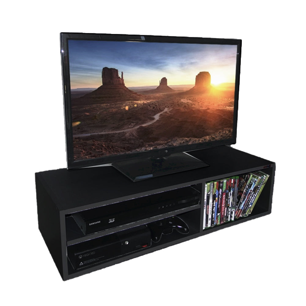 Rack Sala Suspenso Trovarelli Preto