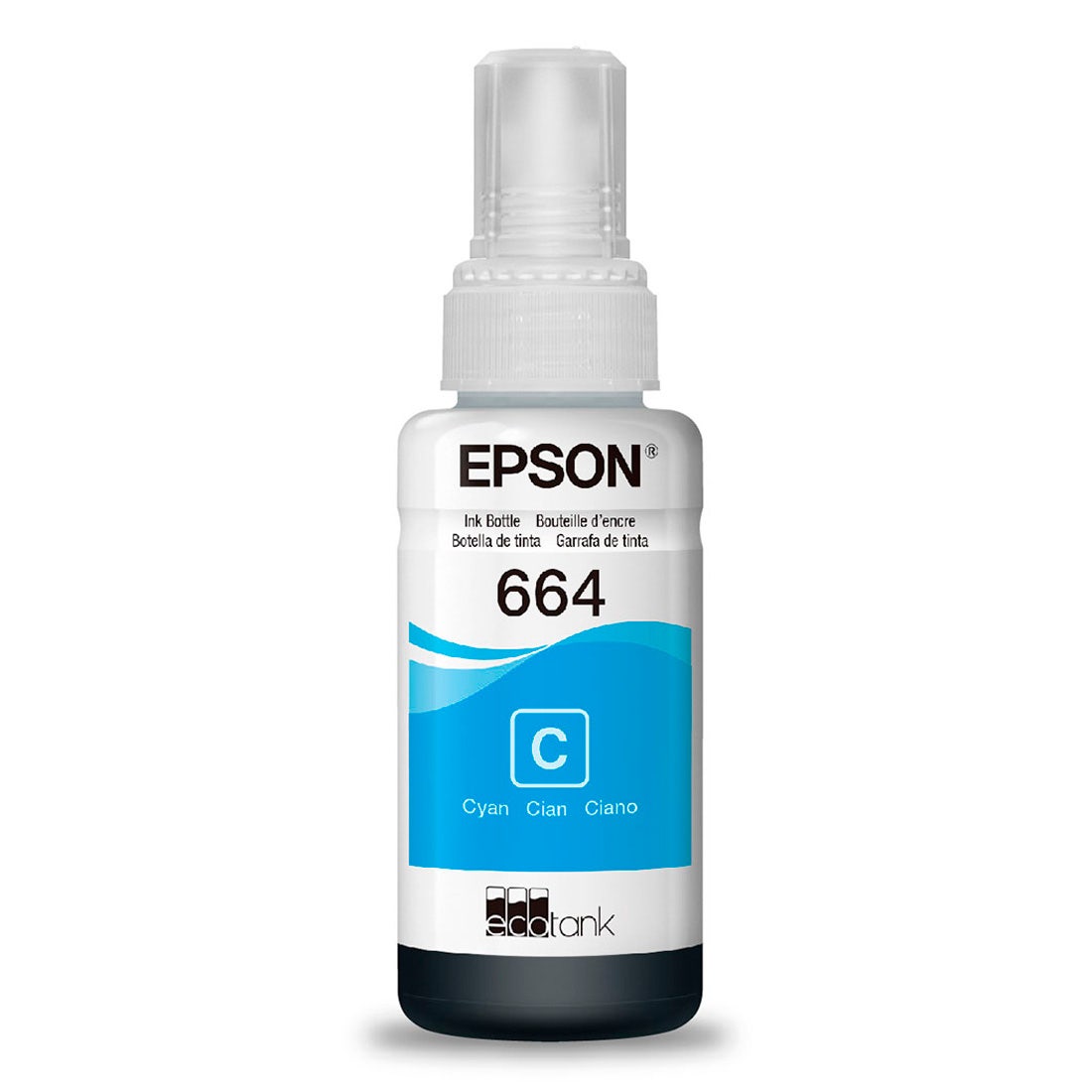 Refil de Tinta Epson Ciano 664 - T664220-AL