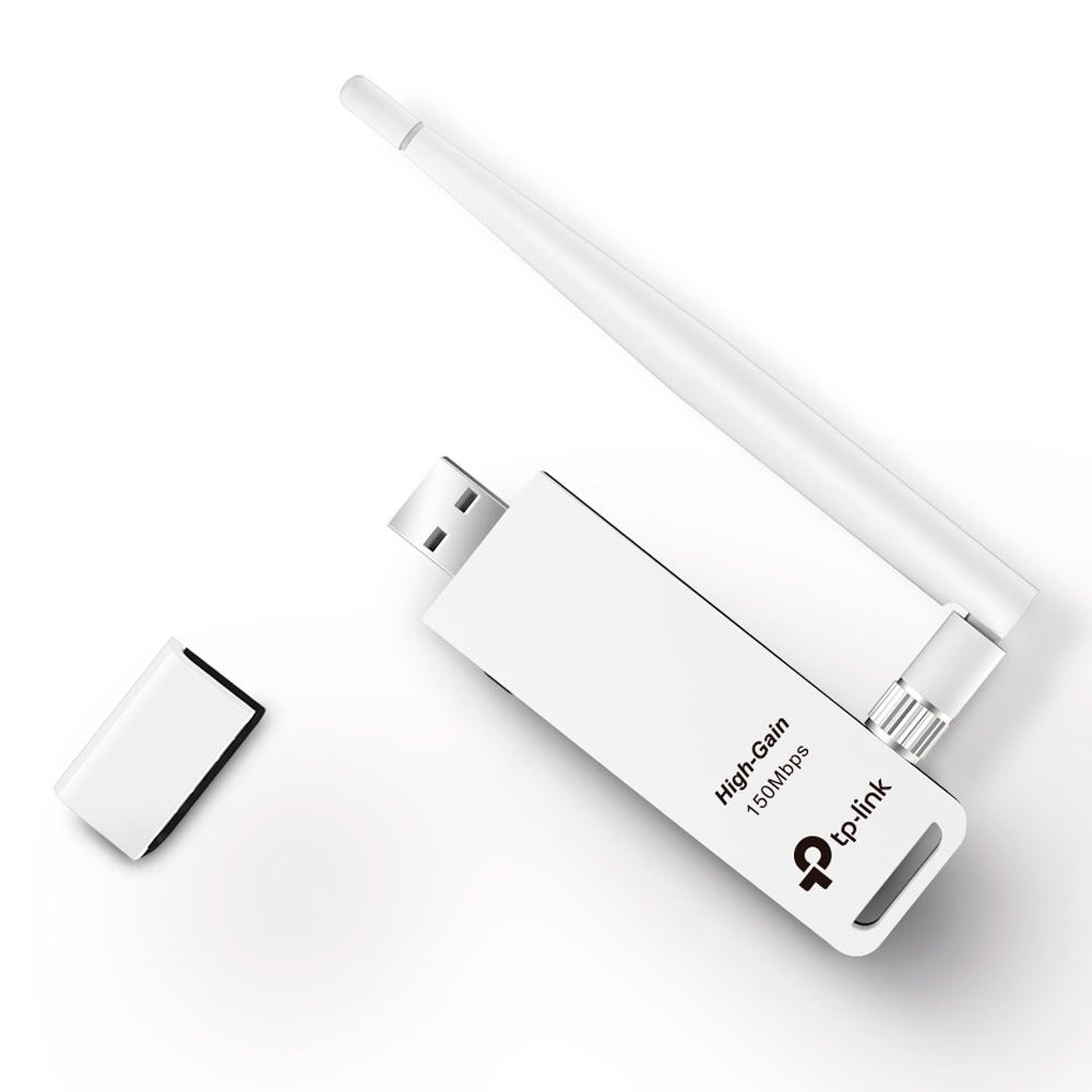 Adaptador Wireless USB TP-Link TL-WN722N 150Mbps