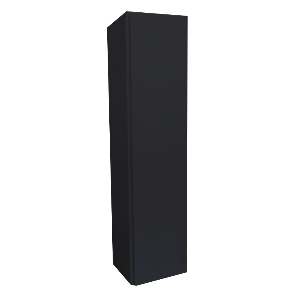 Armário Nicho Toalheiro Preto Em Mdf