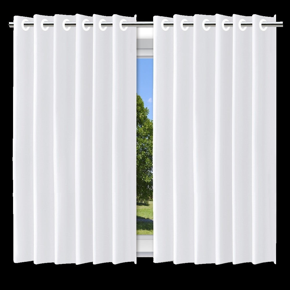 Cortina Blackout Branco c/ ilhos - 200x140cm