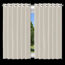 Cortina Blackout Bege c/ ilhos - 200x140cm
