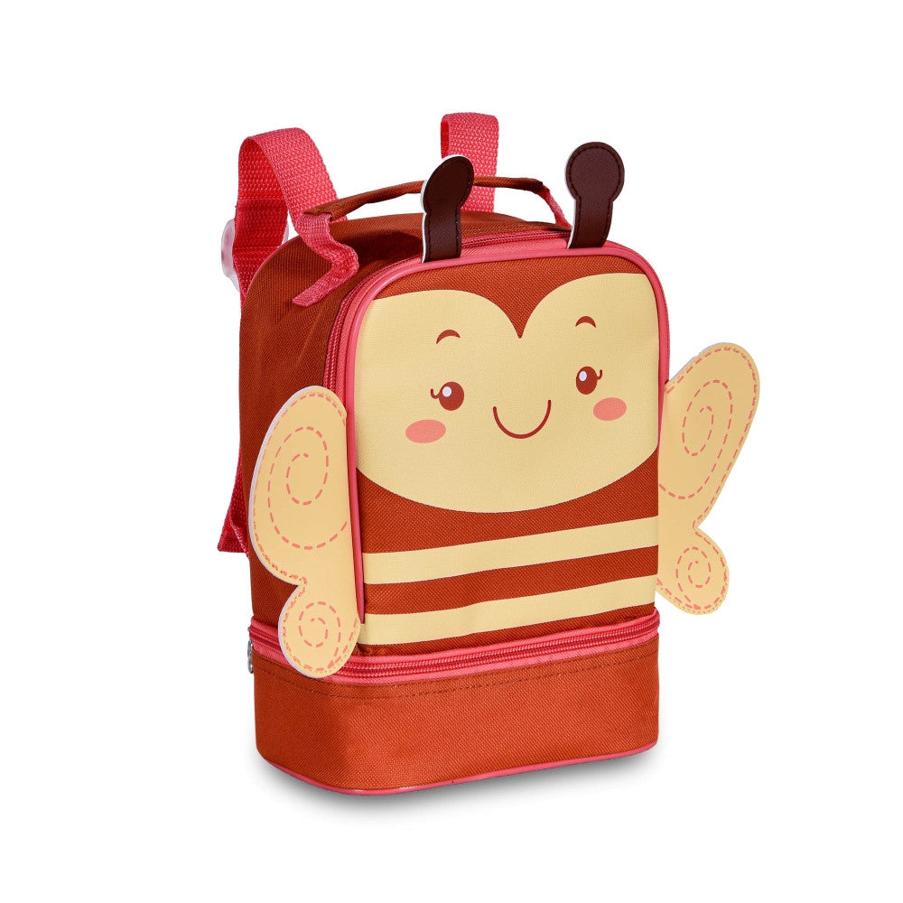 Lancheira Térmica Infantil Escolar Passeio Costas Abelha