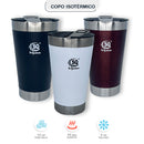 Lançamento Copo Termico Cerveja Abridor 500ml - BRANCO