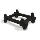 CARRINHO PARA GABINETE E/OU NOBREAK FORCE LINE PRETO COM RODINHAS