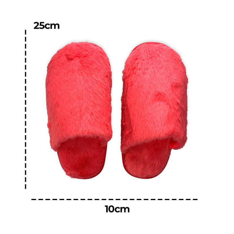 Pantufa Feminina Felpuda 38/39 Pink