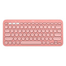 Teclado Logitech Pebble Keys 2 K380 Rosa - 920-011791