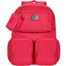 Mochila Trendy Pink Com Bolsa Chaveiro