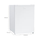 Frigobar 67l Midea Classe A - Mdrd108fga012