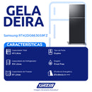 Ref 411l Samsung 2p Frost Free Inverter - Rt42dg6630s9fz