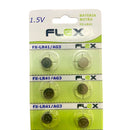 Bateria Botão Lr41 Cartela Com 14 Unidades Flex