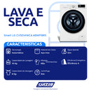 Lava E Seca 14kg Lg Vc4 Front Load C/ Inteligencia - Cv5014wc4.abwfbrs