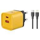 Carregador Turbo Pd Com Cabo Usb C Flex