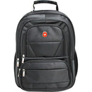 Mochila Para Notebook Executiva Preta Gd 4 Bolsos