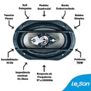 Kit Facil Par 6pol 4r Par 6x9pol 4r - 280w Rms Leson