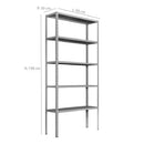 Estante Aco Fabone Bariloche 5 Band 1.98 - 1095