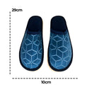 Pantufa Masculina Macia Estampada Azul 44/45