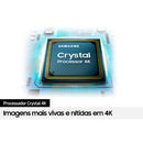 Tv 50p Samsung Crystal Smart 4k Comando Voz - Un50cu7700gxzd