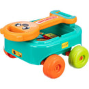 Brinquedo Para Montar Carrinho De Puxar Urso Com Bloco
