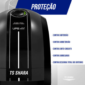 Nobreak Ts Shara Ups Mini 600va Monovolt - 4004