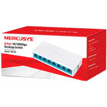 Switch De Mesa Mercusys Ms108 8xportas Fast - Mcs0018