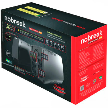 Nobreak Ts Shara Ups Compact Pro 1200va Bivolt - 4402