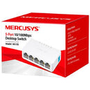 Switch De Mesa Mercusys Ms105 10/100 Mbps - Mcs0019