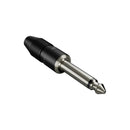 Conector P10 Mono Preto Wc153 10 Un Wireconex