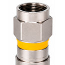 Conector F Compressao Rg6 10 Unidades Storm
