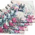 Kit 4 Guardanapos De Tecidocoelho Da Páscoa E Pássaro 40cmx40cm - UN / 4