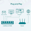 Switch Tp-link 5 Portas Fast Ls1005 10/100mbps - Tpn0221