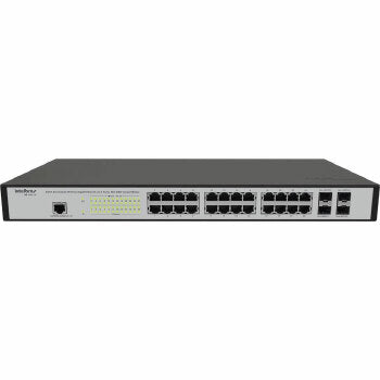 Switch Intelbras 24pg 4pgbic Sg2404 Mr L2gerenciav - 4760045