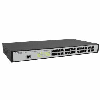 Switch Intelbras 24pg 4pgbic Sg2404 Mr L2gerenciav - 4760045